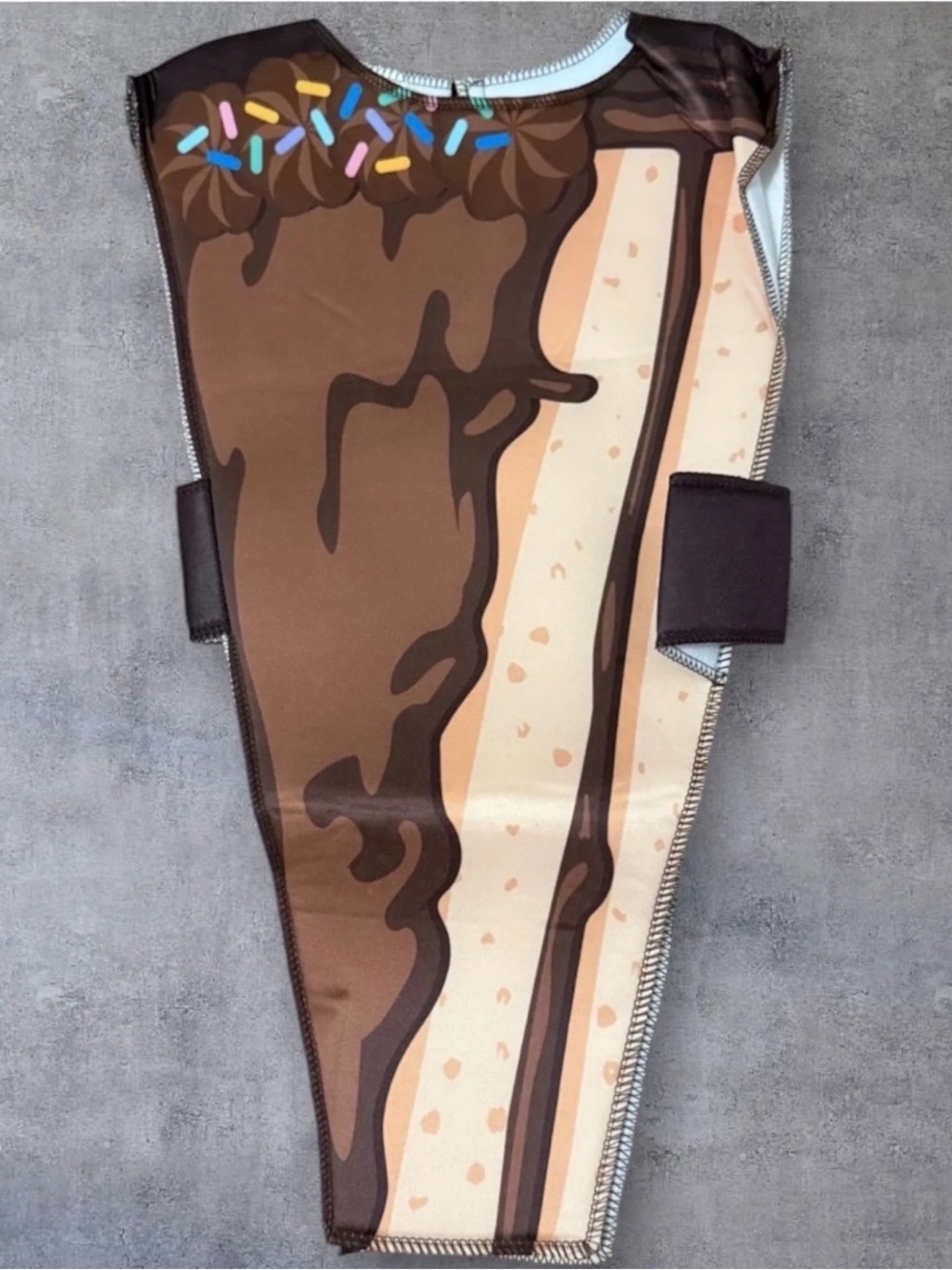 Hauntlook Piece of Cake Halloween Costume - Cute Chocolate Food Kids 5-6 YM